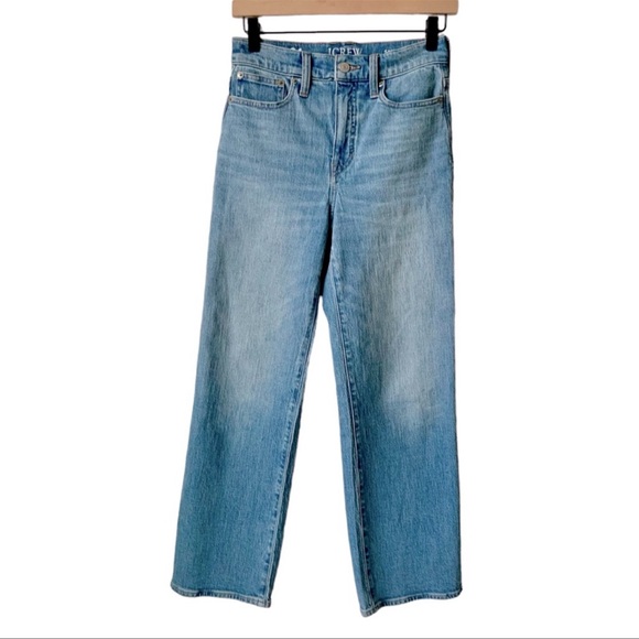 J. Crew Slim Wide Leg Jeans. Very good condition. Have only worn a few times. - Picture 4 of 8